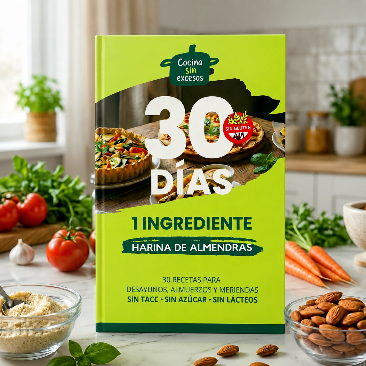 30 Recetas con Harina de Almendras