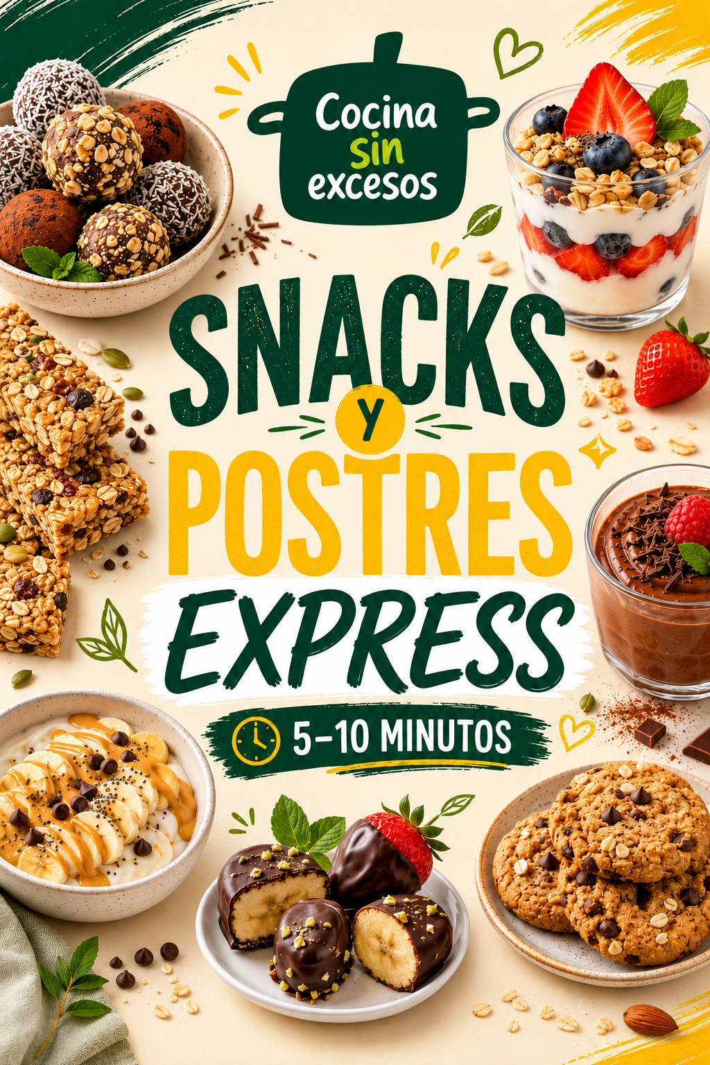 SNACKS Y POSTRES EXPRESS (5–10 MINUTOS)