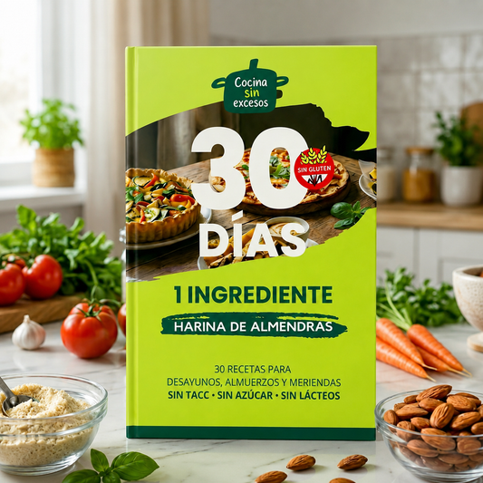 30 Recetas con Harina de Almendras